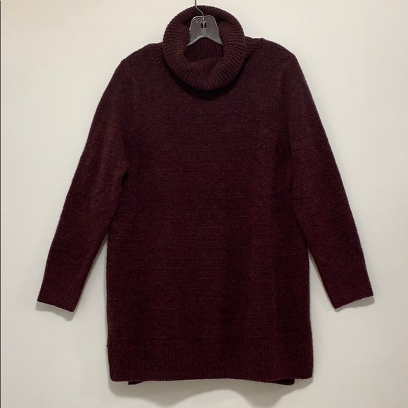 Old Navy Sweaters - Cozy Burgundy Maternity Sweater